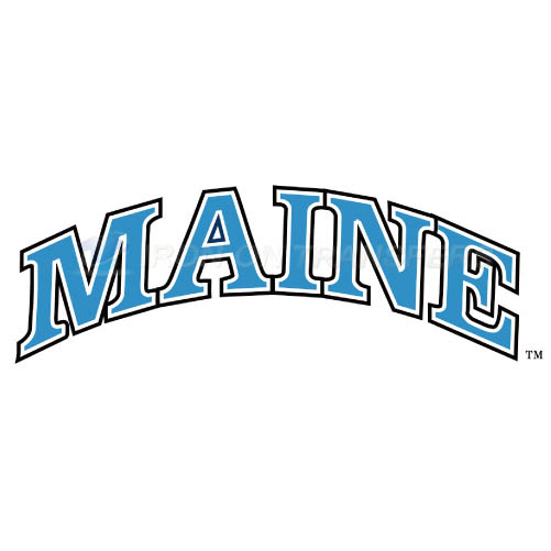 Maine Black Bears Logo T-shirts Iron On Transfers N4943